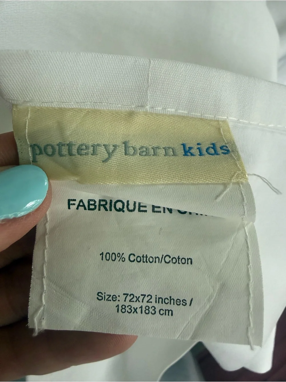 Pottery Barn Kids Butterfly Shower Curtain Whimsical Pastel Cottagecore Feminine